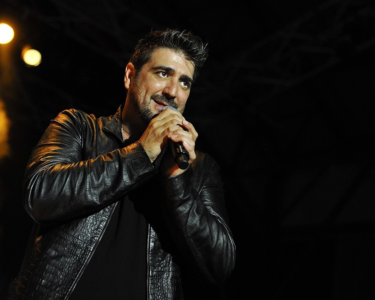 Antonio Orozco durante su concierto de La Gira de Tu Vida en Mallorca