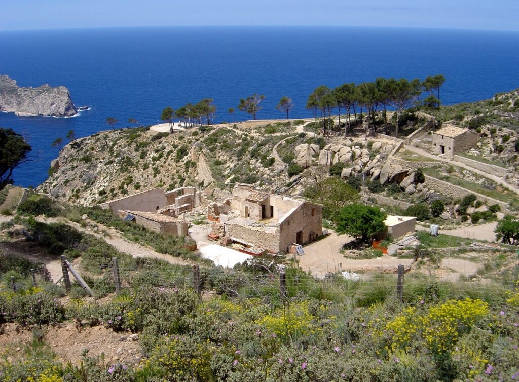 Sa Trapa desde Sant Elm