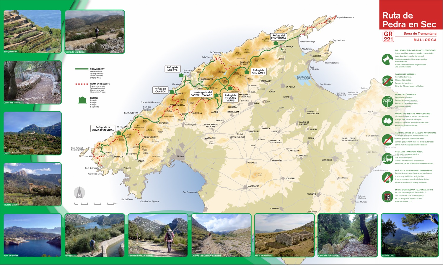 Ruta de Pedra en Sec GR 221