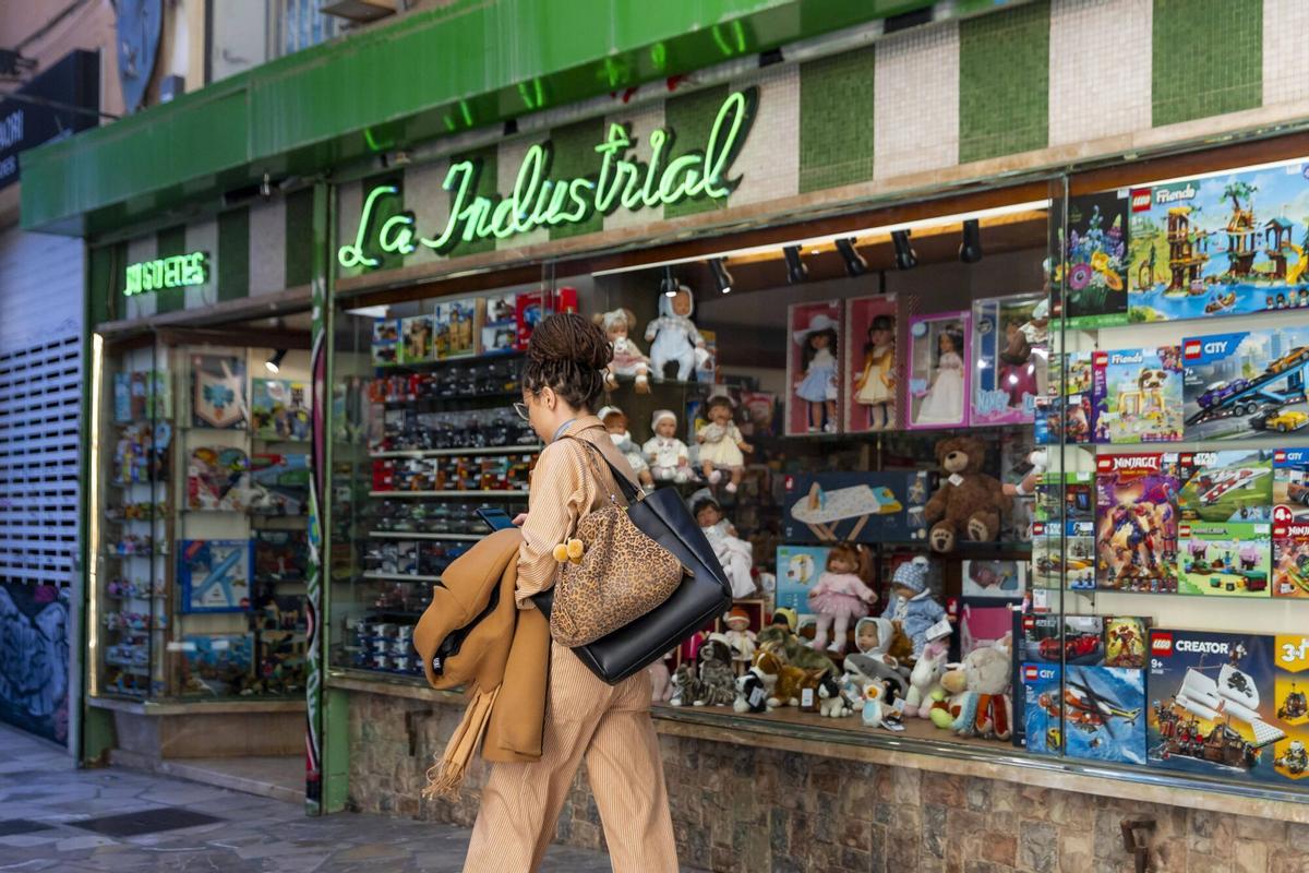 Tiendas y zona comercial en Palma de Mallorca