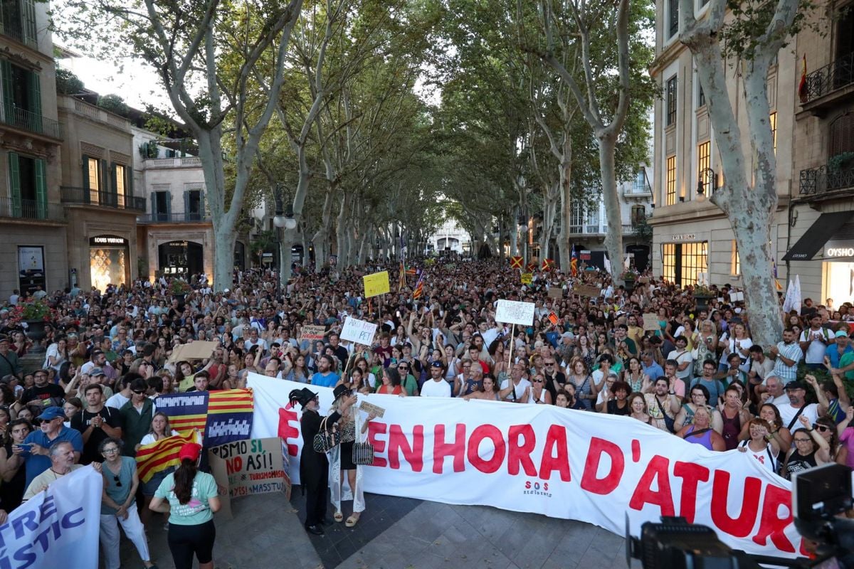 Turismofobia y turismo en Mallorca