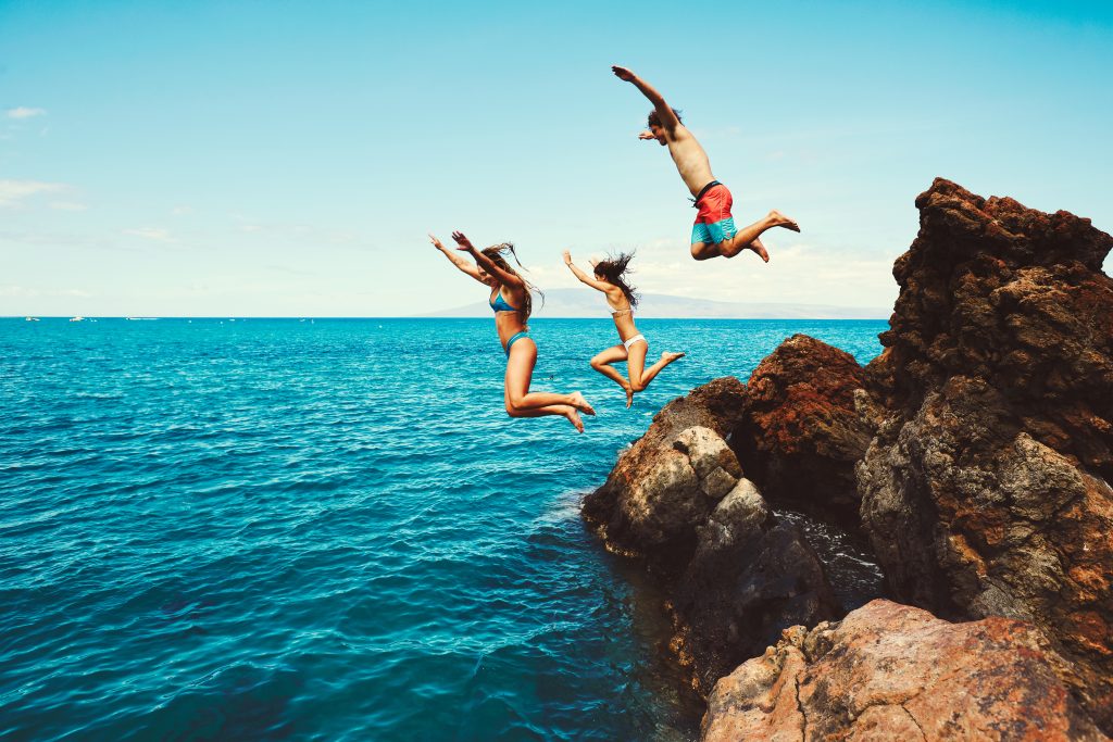 Cliff jumping Mallorca