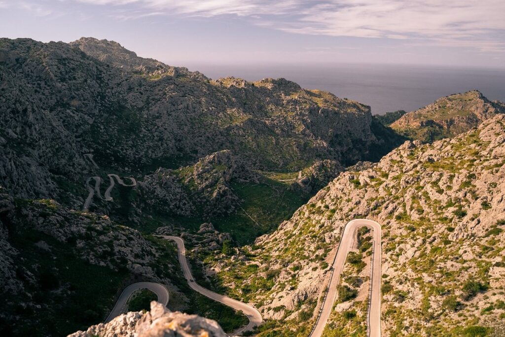 El Nus de sa Corbata, la increíble curva de Sa Calobra que parece un nudo